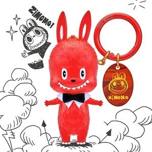LABUBU & ZIMOMO - POP MART The Monsters 10th Anniversary Series Figure Keychain